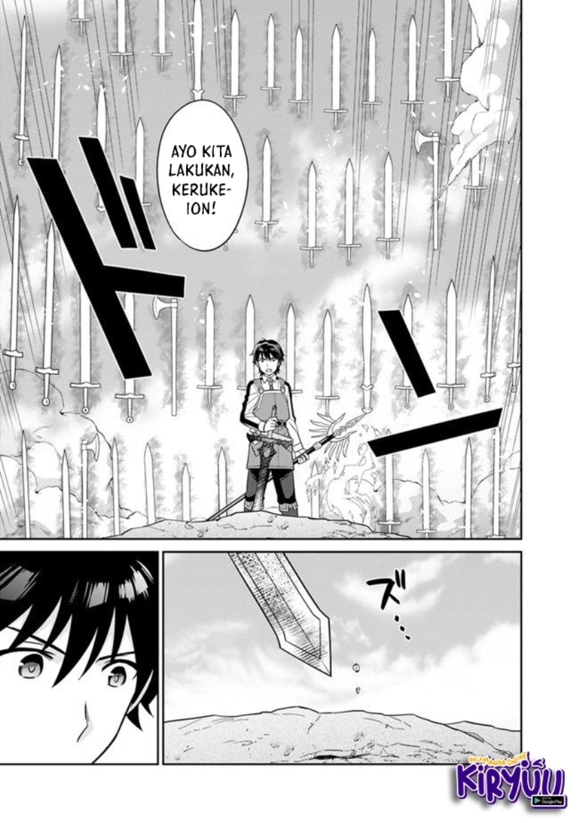 Seisan Shoku o Kiwame Sugi tara Densetsu no Buki ga Ore no Yome ni Narimashita Chapter 08 Bahasa Indonesia